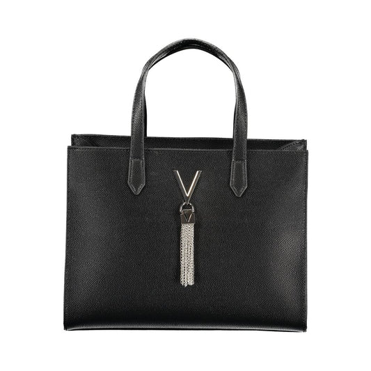Mario Valentino Black Polyethylene Women Handbag