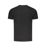 Cavalli Class Black Cotton T-Shirt CA-36707-M