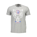 Plein Sport Brown Cotton Men T-Shirt PL-36841-S