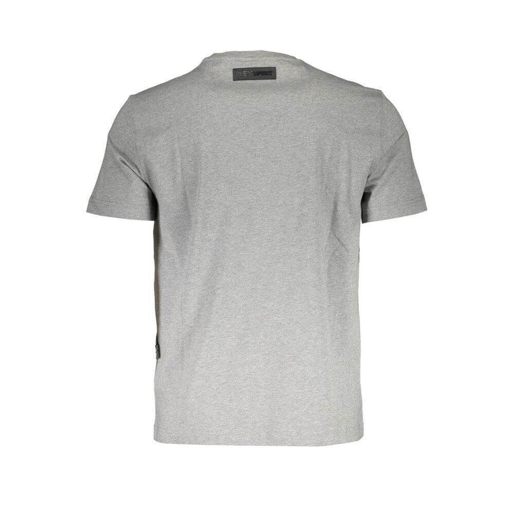 Plein Sport Brown Cotton Men T-Shirt PL-37385-S