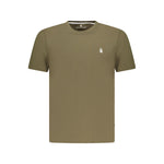 Marina Yachting Green Cotton Men T-Shirt MA-38552-L