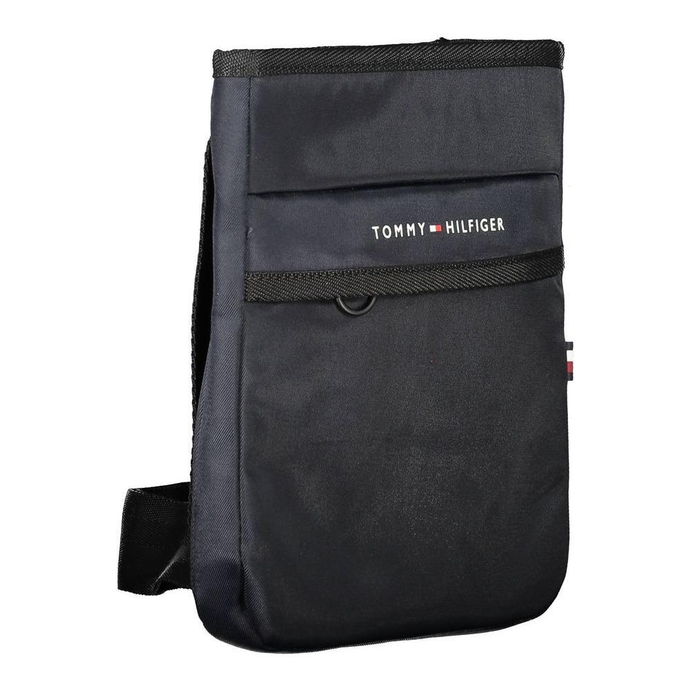 Tommy Hilfiger Blue Polyester Men Shoulder Bag TO-20427