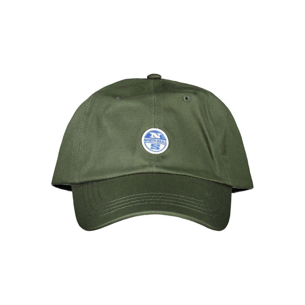 North Sails Green Cotton Men Cap NO-20310