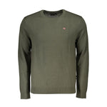 Napapijri Green Fabric Men Sweater NA-25283-S