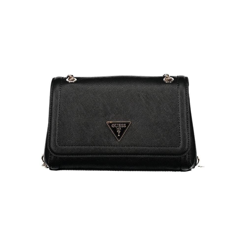 Guess Jeans Black Polyethylene Handbag GU-26920