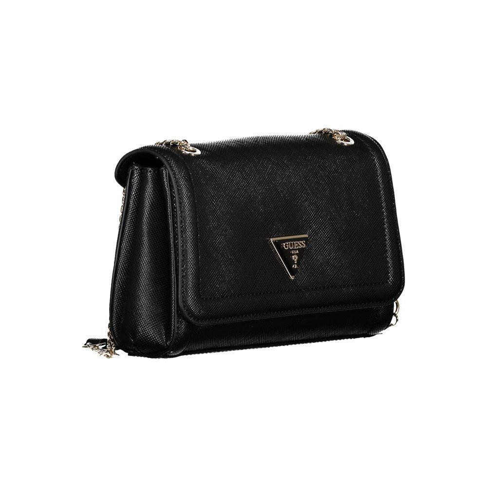 Guess Jeans Black Polyethylene Handbag GU-26920