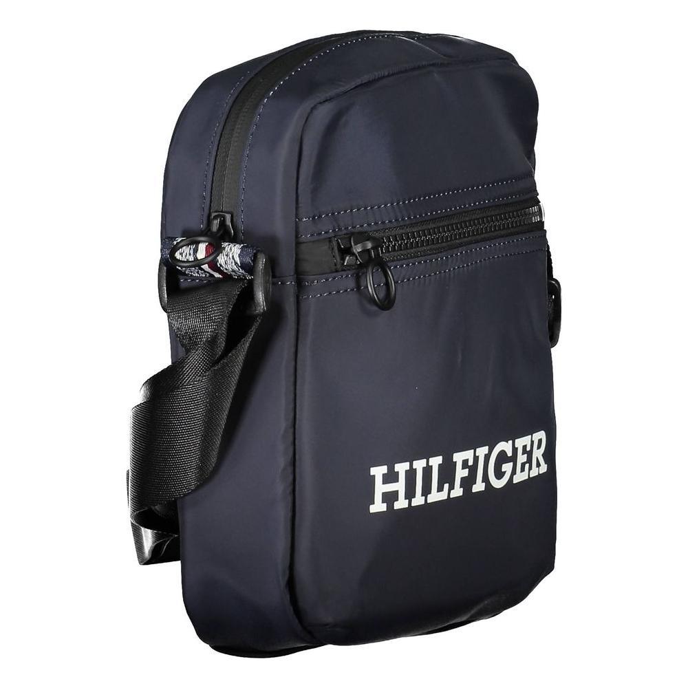 Tommy Hilfiger Blue Polyester Men Shoulder Bag TO-22453