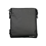 Calvin Klein Elegant Black Shoulder Bag with Contrast Details CA-26035