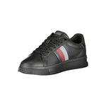Tommy Hilfiger Black Polyester Sneaker TO-31466-EU44/US11