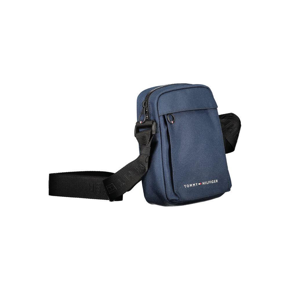 Tommy Hilfiger Blue Polyester Shoulder Bag TO-32177