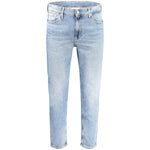 Calvin Klein Light Blue Cotton Men Jeans CA-32912-W29