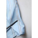 Dolce & Gabbana Blue Striped MARTINI Long Sleeves Dress Shirt TSH906770-41