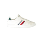 Tommy Hilfiger White Leather Men Sneaker TO-31960-EU44/US11