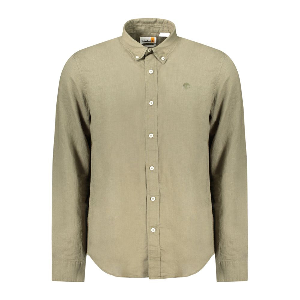 Timberland Green Cotton Shirt TI-35508-S