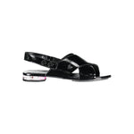 Calvin Klein Black Leather Women Sandal CA-37002-EU37/US7