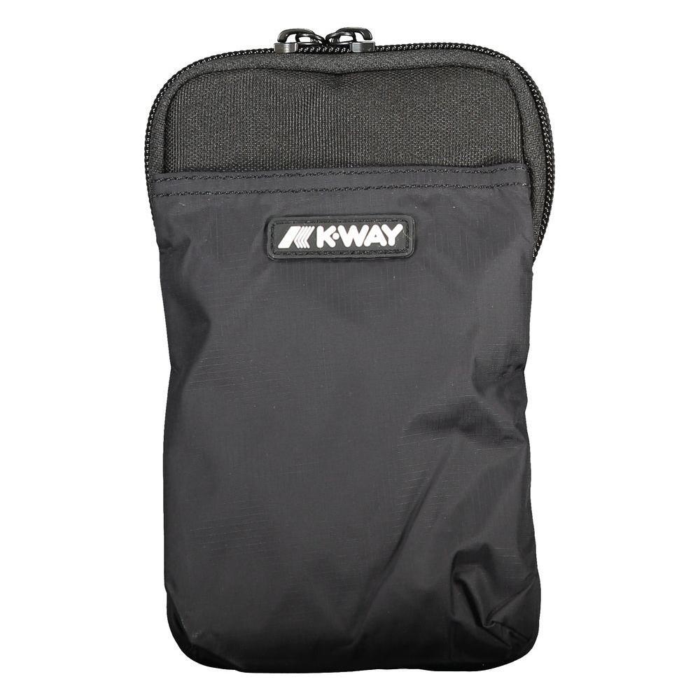 K-WAY Black Polyester Shoulder Bag KW-30365