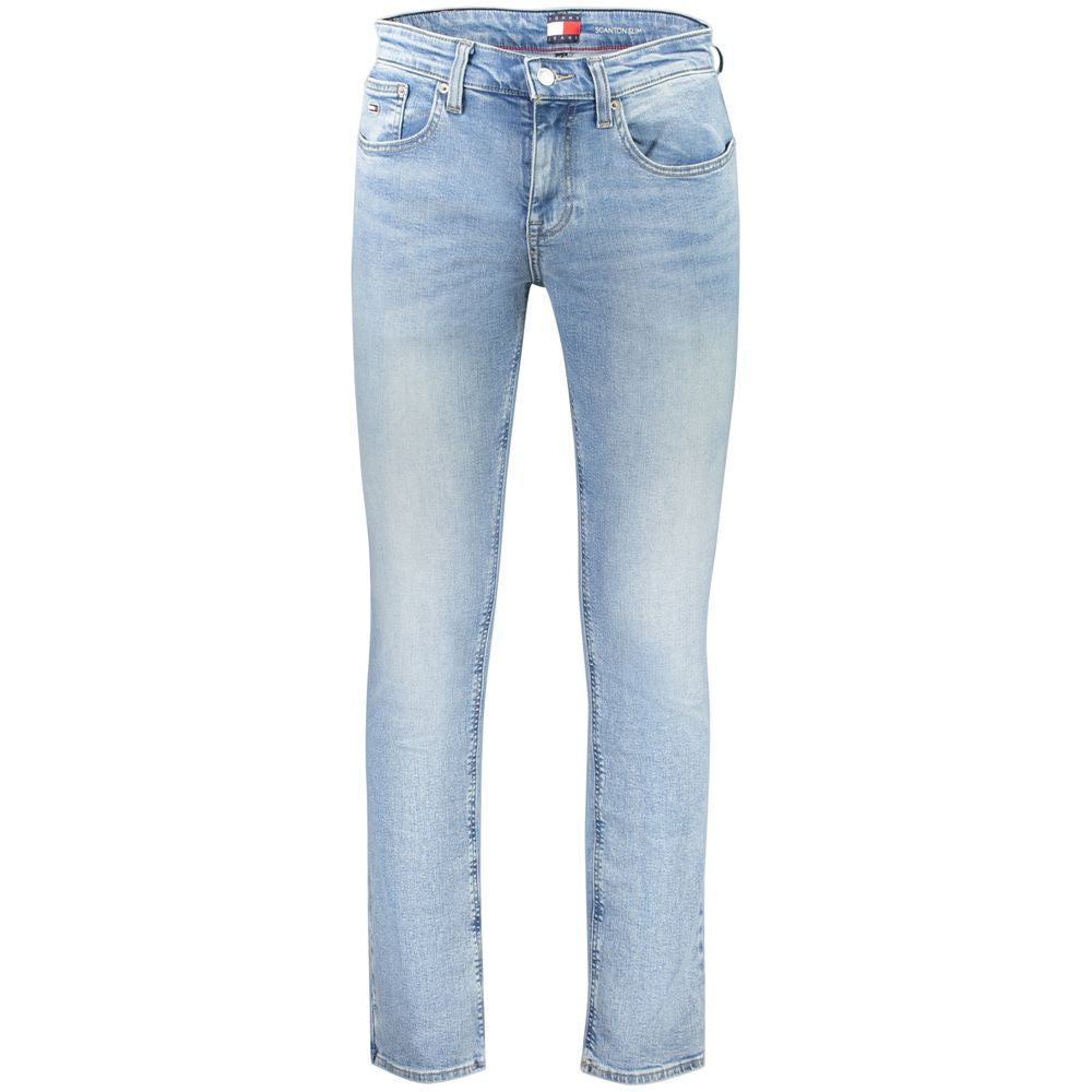 Tommy Hilfiger Blue Cotton Men Jeans TO-38465-W30 | L32
