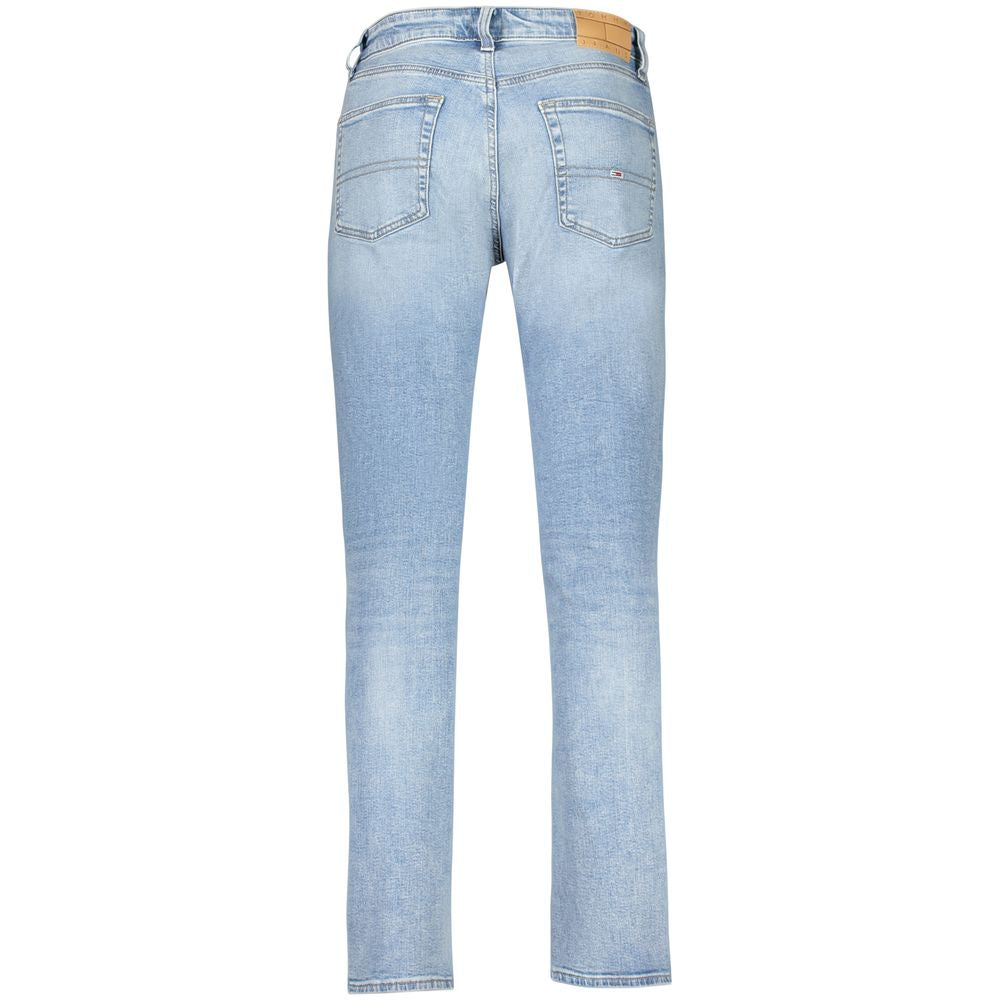 Tommy Hilfiger Blue Cotton Men Jeans TO-38465-W30 | L32