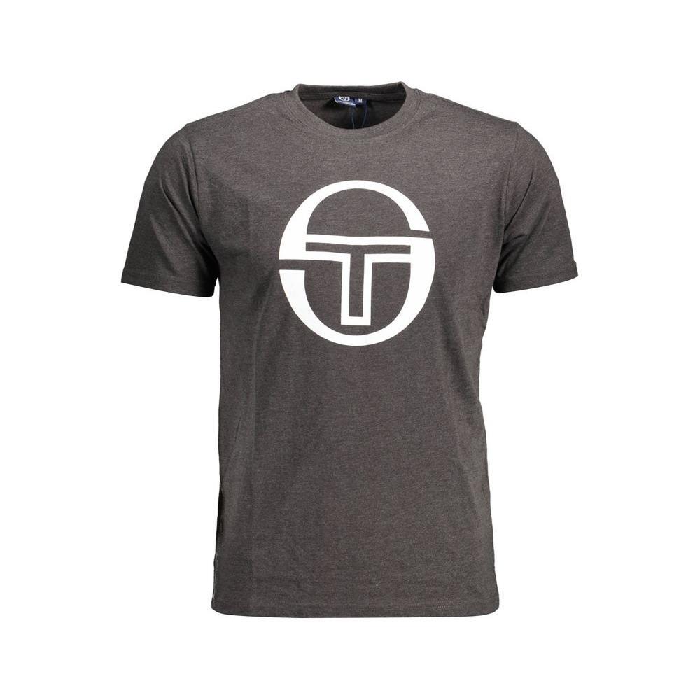 Sergio Tacchini Brown Cotton Men T-Shirt SE-37555-L