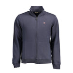 Napapijri Blue Cotton Men Sweater NA-37606-S