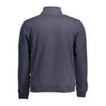 Napapijri Blue Cotton Men Sweater NA-37606-S