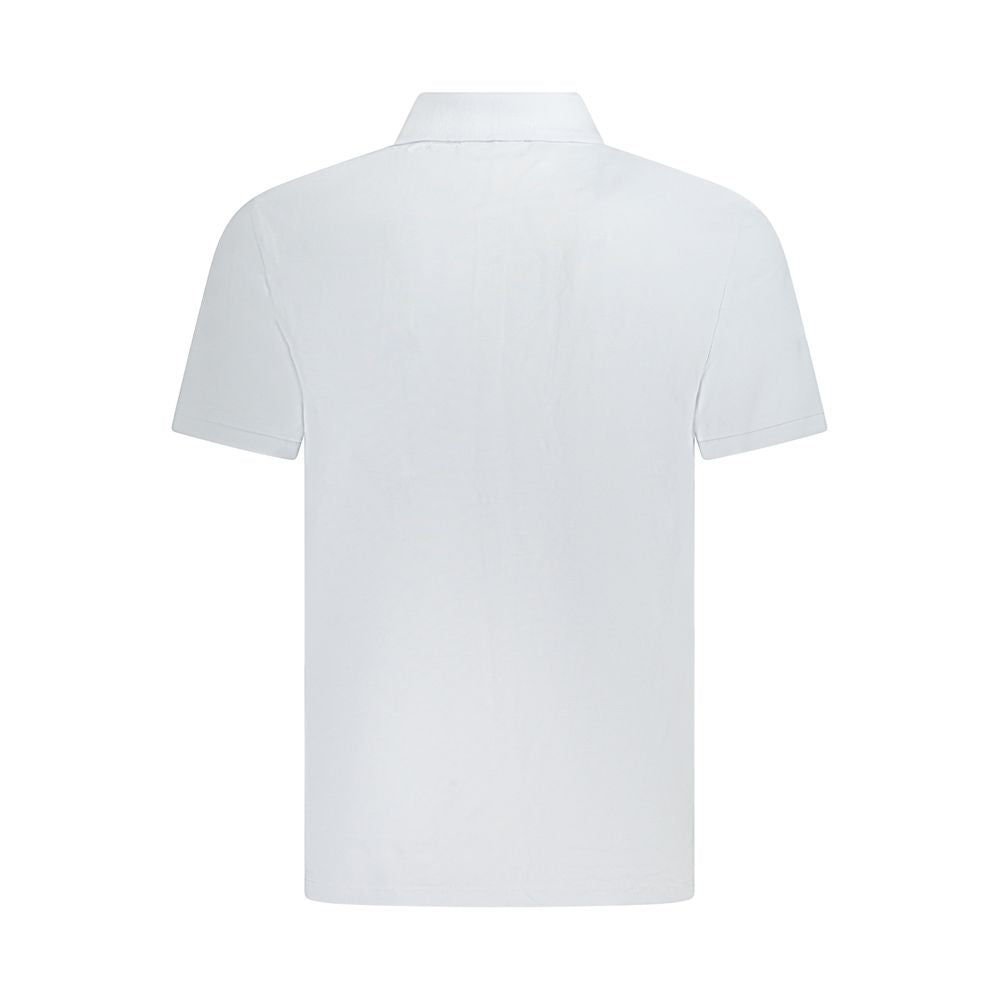 Calvin Klein Light Blue Cotton Men Polo Shirt CA-35635-M