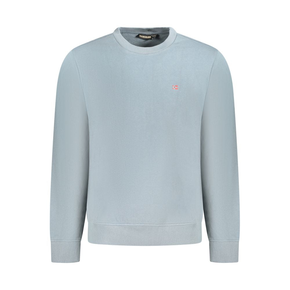 Napapijri Brown Cotton Men Sweater NA-35683-S