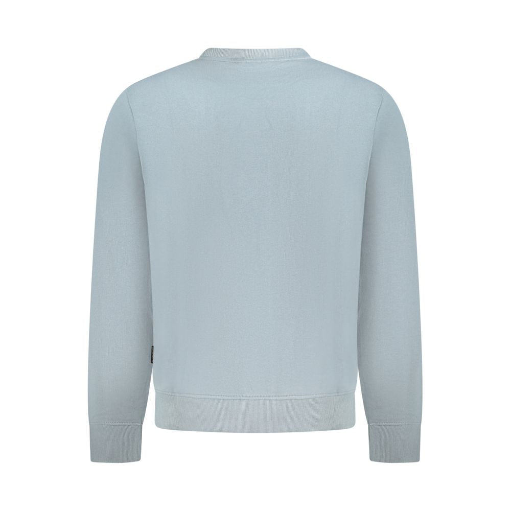 Napapijri Brown Cotton Men Sweater NA-35683-S