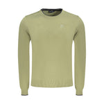North Sails Green Cotton Men Sweater NO-35799-S