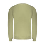 North Sails Green Cotton Men Sweater NO-35799-S