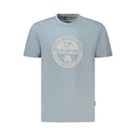 Napapijri Brown Cotton Men T-Shirt NA-35912-S