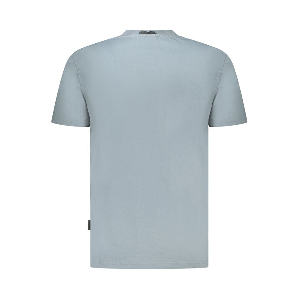 Napapijri Brown Cotton Men T-Shirt NA-35912-S