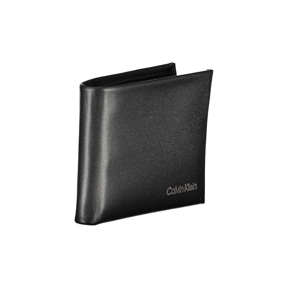 Calvin Klein Black Polyester Men Wallet CA-36905