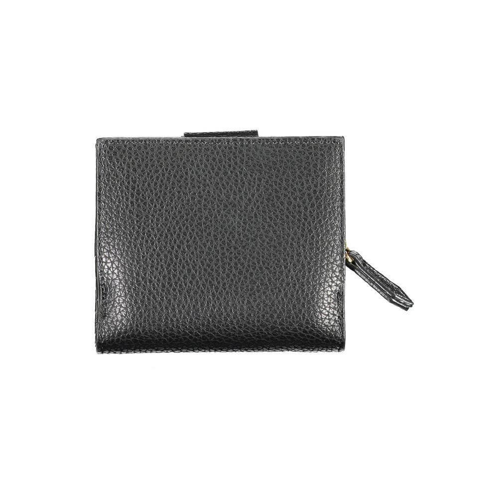Mario Valentino Black Polyethylene Women Wallet VA-38130
