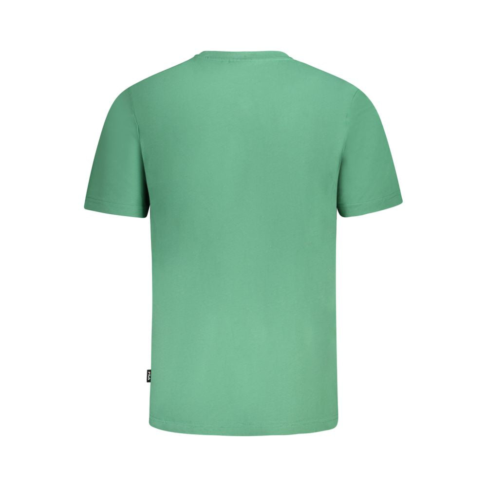 Fila Green Cotton T-Shirt