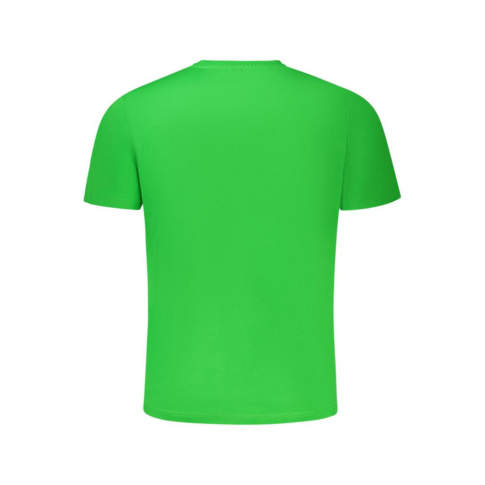 North Sails Green Cotton Men T-Shirt NO-34369-M