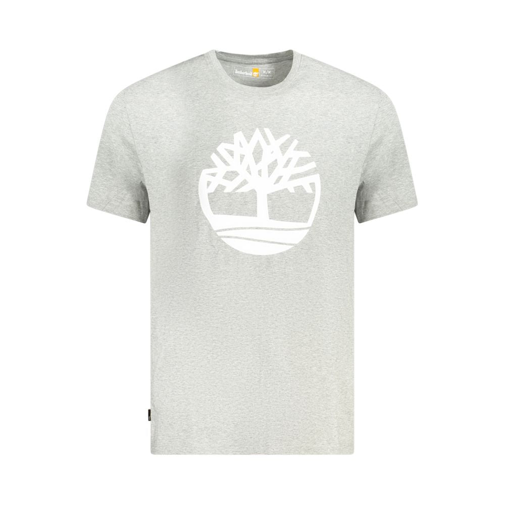 Timberland Brown Cotton Men T-Shirt TI-35445-S