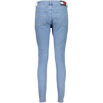 Tommy Hilfiger Blue Cotton Women Jeans TO-37731-W26 | L30