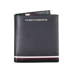Tommy Hilfiger Blue Leather Men Wallet TO-22086