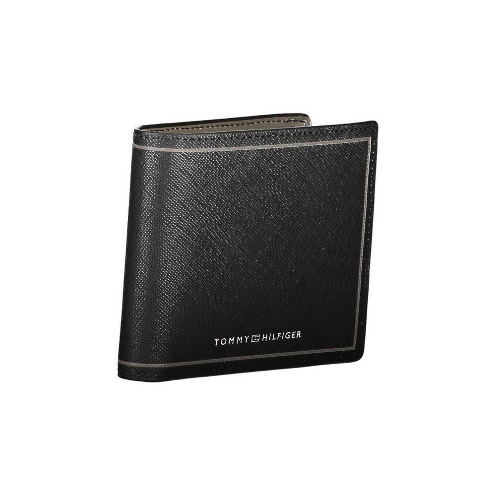 Tommy Hilfiger Black Leather Wallet TO-27172
