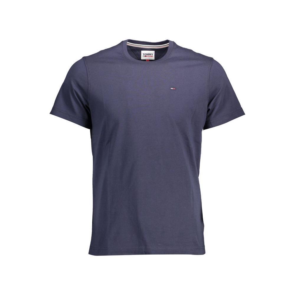 Tommy Hilfiger Blue Cotton T-Shirt TO-25109-XL