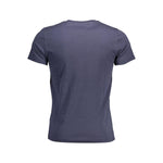 Tommy Hilfiger Blue Cotton T-Shirt TO-25109-XL
