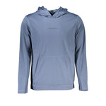 Calvin Klein Elegant Blue Hooded Sweatshirt - Men's Sports Chic CA-27230-XL