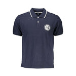 North Sails Blue Cotton Polo Shirt NO-27309-S