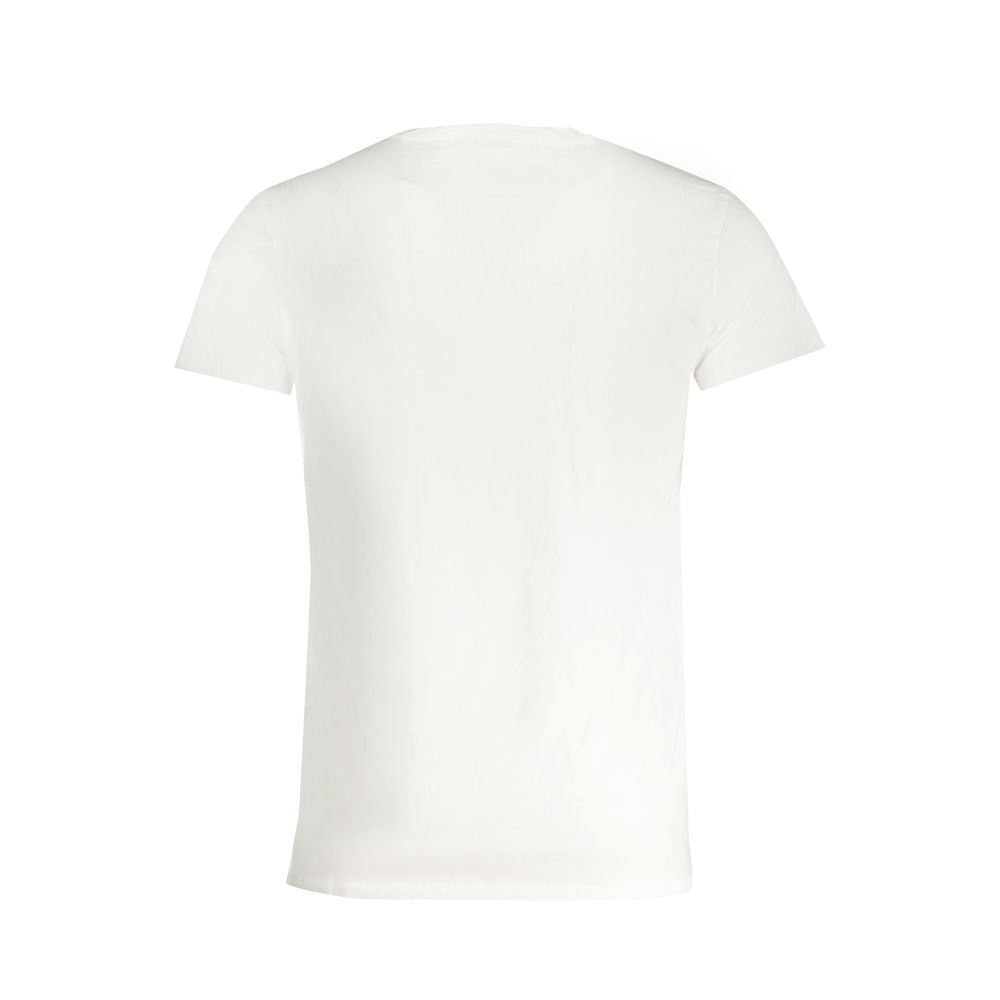 Trussardi White Cotton T-Shirt TR-30162-S