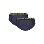 Cavalli Class Blue Cotton Mens Underwear CA-32607-S