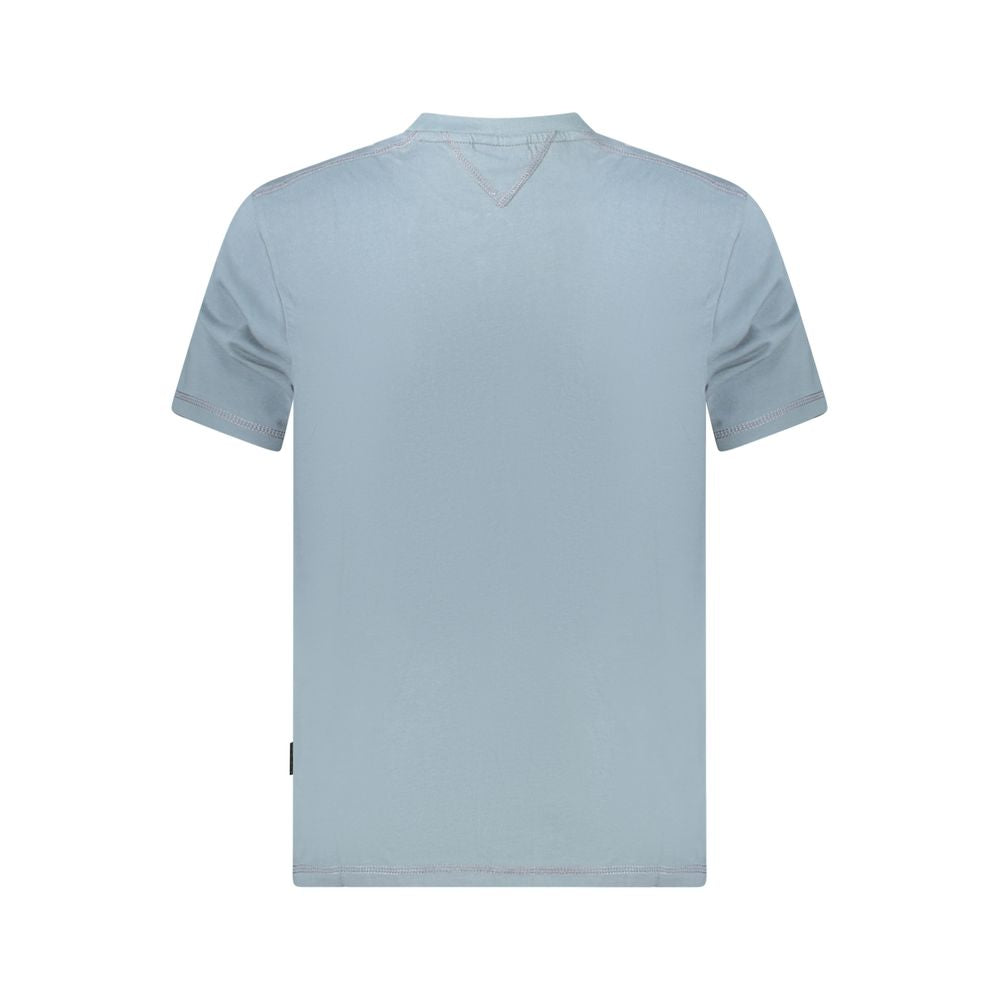 Napapijri Brown Cotton Men T-Shirt NA-35883-S