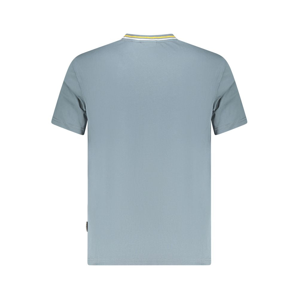 Napapijri Brown Cotton Men T-Shirt NA-35909-S