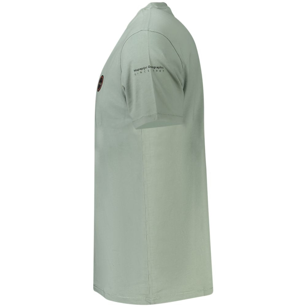 Napapijri Green Cotton T-Shirt