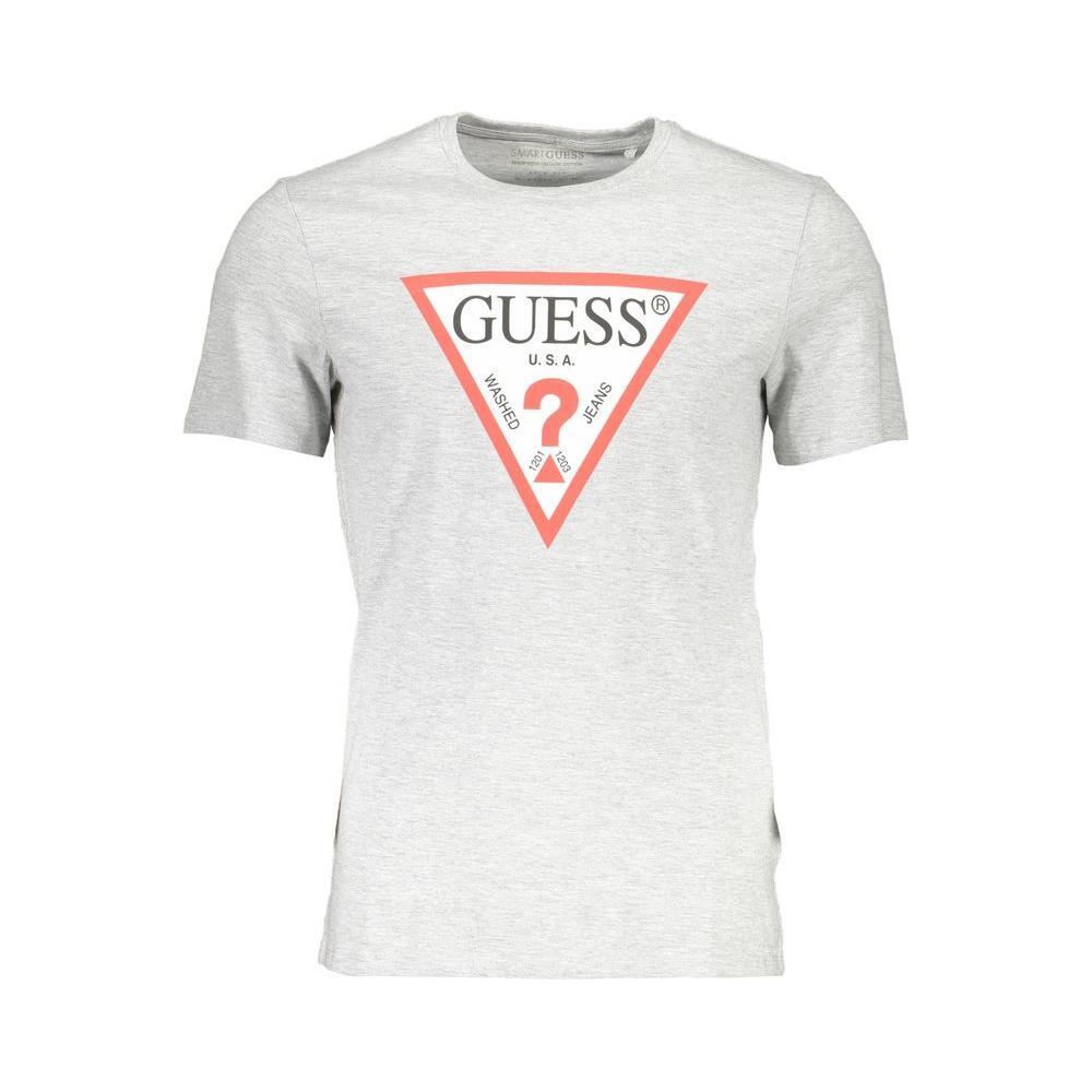 Guess Jeans Brown Cotton Men T-Shirt GU-36930-XL